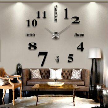 Digit Number Wooden Wall DIY Clock (DN1)